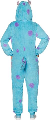Spirit Halloween Monsters Inc. Adult Sulley Union Suit Costume | Officially Licensed | Group Costume | Disney | Pixar in Kuwait
