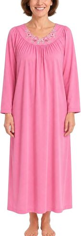 Shadowline Women's Plus-Size Petals 53 Inch Sleeve Long Gown in Kuwait