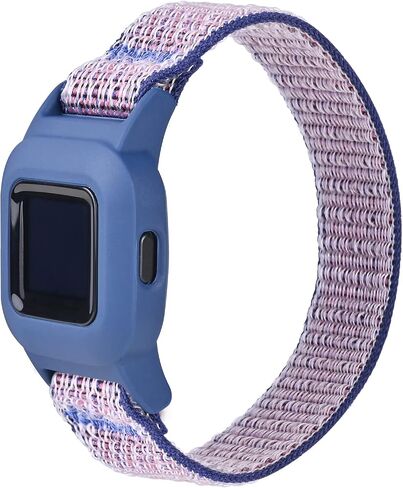 Sport Mesh Nylon Straps Compatible with Garmin vivofit jr 3 Fitness Tracker Accessory Watch Band for Kids in Kuwait