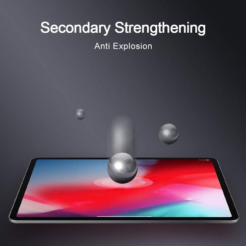 واقي شاشة مضاد للضوء الأزرق بدرجة طبية لجهاز iPad Air 5 2022/ Air 4 2020 10.9 بوصة/ iPad Pro 11 بوصة (موديل 2021/2020/2018) زجاج مقسى مضاد للتوهج 9H مضاد للإشعاع [عبوة واحدة] in Kuwait