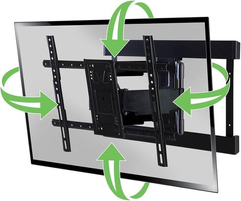 SANUS Tilting TV Wall Mount for 42" to 90" TVs - Low Profile & Universal Design - Fight Screen Glare - Easy 3-Step DIY in Kuwait