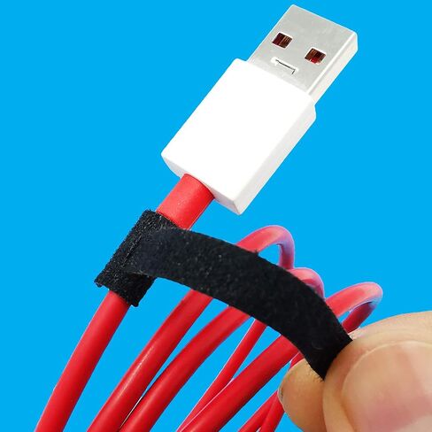 RIP-TIE Mini 1/4" x 3-1/2" Cable Tie Perfect for USB Cable, Earbud Cords, Cell Phone Cord 7 Pack White in Saudi Arabia