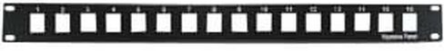InstallerParts 1U 19" 16Port Blank Panel for Keystone Jack in Kuwait
