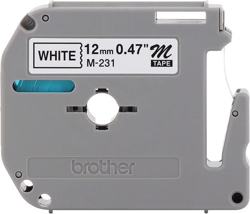 Brother ME793 P-touch M Tape 3/Pack, Black on Pink, Black on Green, Black on Silver in Kuwait