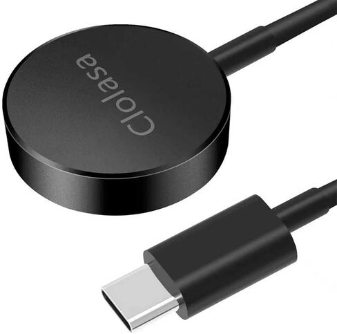 Watch Charger Compatible for Samsung Galaxy Watch 8/8 Classic/7/Ultra/6/6 Classic/5/5 Pro/4/4 Classic/3/Active2/Active 1,USB-C 3.3FT Magnetic Replacement Charging Cable Cord for Galaxy Watch in Kuwait