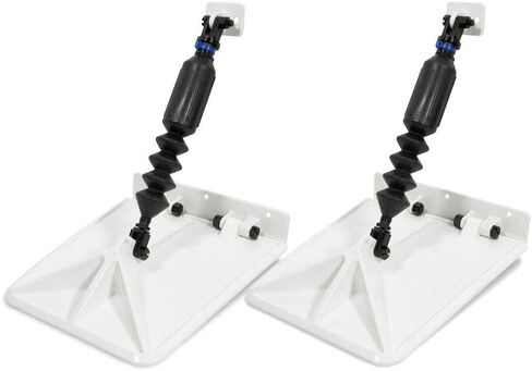 Nauticus Smart Tabs SX 9.5" x 10" w/60lb Actuator - White (54241) in Kuwait