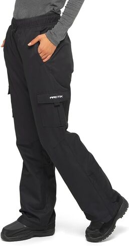Arctix Women's Lumi Pull Over Fleece Lined Cargo Snow Pants in Kuwait