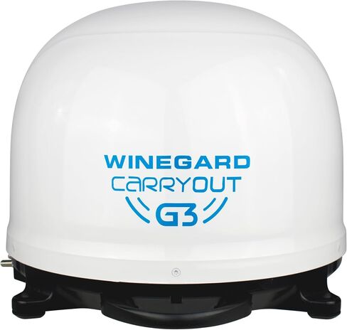 WINEGARD Company Carryout G3 Portable Automatic Satellite Antenna Black in Kuwait