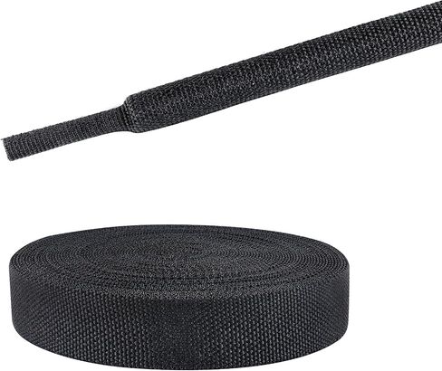 2 in 1 Ratio Braided Cable Sleeve Fabric Heat Shrink 3/8" - 24 feet, Abrasion Management Protection Flexibility Wiring Harness Cable Sheath in Kuwait