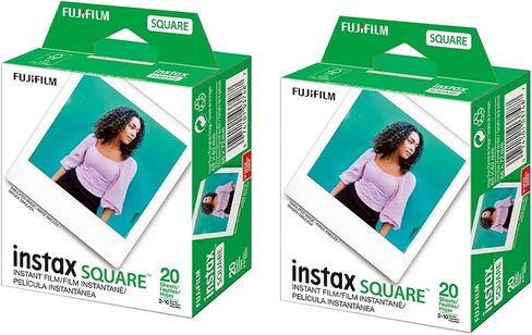 Fujifilm 2 Pack instax Square Instant Color Film, Twin Pack in Kuwait