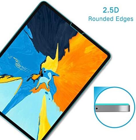 PERFECTSIGHT Anti Blue Light Screen Protector Compatible with iPad Pro 12.9 Inch (2022/2021/2020/2018 Model), Blue Light Filter Anti Fingerprint Tempered Glass [1 Pack] in Kuwait
