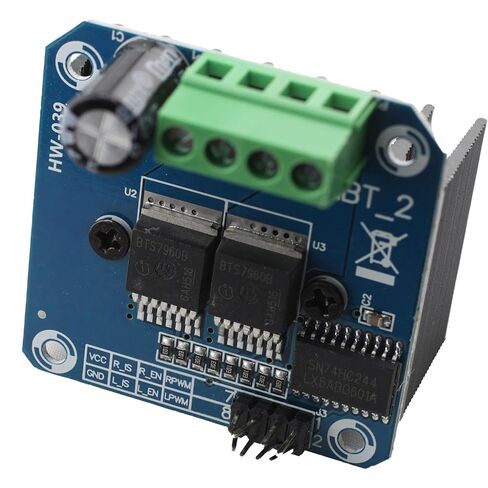 DEVMO BTS7960B 43A Double DC Stepper Motor Driver Module H-Bridge PWM Smart Car Compatible with Ar-duino,Raspberry Pi in Kuwait