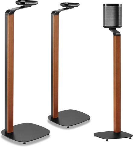 ynVISION.DESIGN Wooden Universal Speaker Floor Stands | 2 Pack | Pair | Speakers up to 22 LBS | Compatible with Sonos Era 300 in Kuwait
