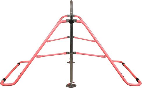 Signature Fitness Gymnastics Bar for Kids Height Adjustable Horizontal Kip Bar Folding Gymnastics Junior Training Bar in Kuwait