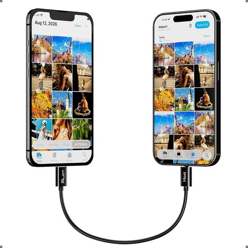 Compatible for iPhone to i-Phone Transfer Cable for iPhone 14 and Earlier in Kuwait