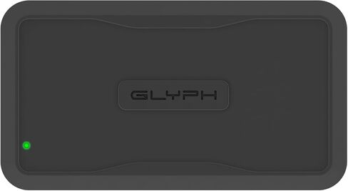 Glyph Production Technologies Atom Pro 2, External NVMe Solid State Drive (SSD), Thunderbolt 3 (8TB) | Up to 3, 000MB per S, Bus-Powered, Mil-Std-810f, Preformatted for Macos in Kuwait