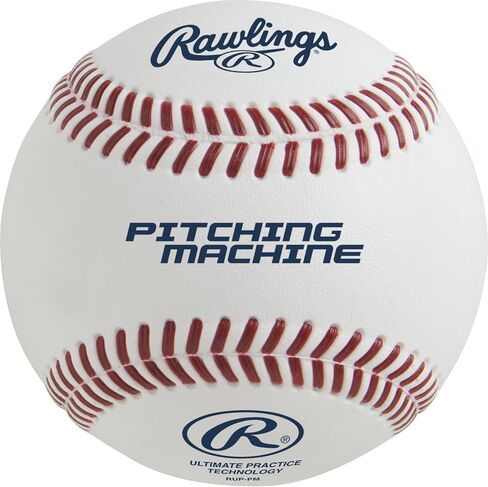Rawlings | ULTIMATE PRACTICE TECHNOLOGY Baseballs | Pitching Machine | RUP-PM | Flat Seam | Practice Use | 12 Count in Kuwait
