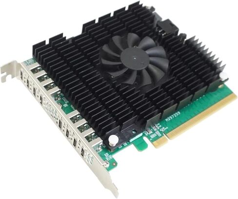 HighPoint Technologies RocketU 1488C PCIe 3.0 x16 USB 3.2 20Gb/s Host Controller in Kuwait