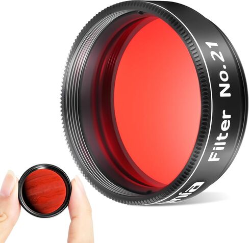Astromania 1.25" Color/Planetary Filter for Telescope - #21 Orange in Kuwait
