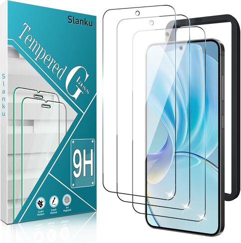 Slanku [3 عبوات] واقي شاشة لهاتف Samsung Galaxy A03s، A03 زجاج مقسى، مضاد للخدش، خالٍ من الفقاعات، صديق للحافظة in Kuwait