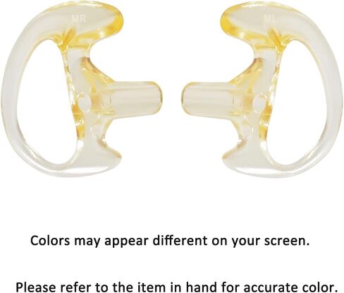 HYS Replacement Soft Silicone Ear Buds Medium Earmold for Walkie Talkie Air Acoustic Earpiece Headset (Pack of 3 Pairs) in Kuwait