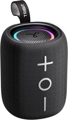 مكبر صوت بلوتوث Tribit StormBox Flow، مكبر صوت محمول مع XBass، مكبر صوت لاسلكي وقت تشغيل 30 ساعة، IP67 مقاوم للماء، بلوتوث 5.3، TWS، EQ مخصص، مكبر صوت من النوع C للسفر في الهواء الطلق والشاطئ in Kuwait