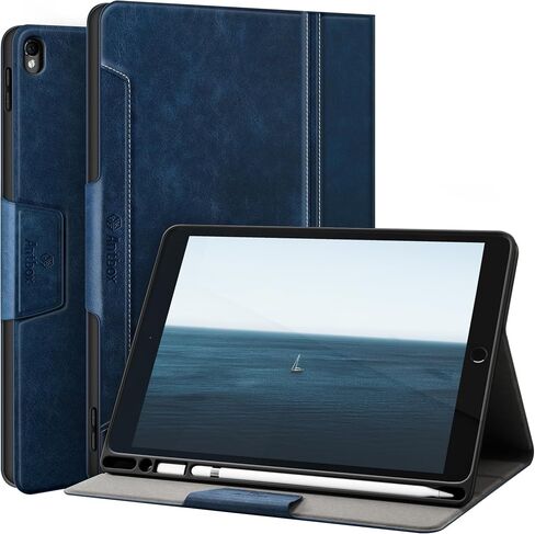Antbox iPad Pro 10.5 / iPad Air 3 2019 Case with Built-in Apple Pencil Holder Auto Sleep/Wake Function PU Leather Smart Cover for iPad Air 3 10.5 Inch 2019/iPad Pro 10.5 2017 in Kuwait