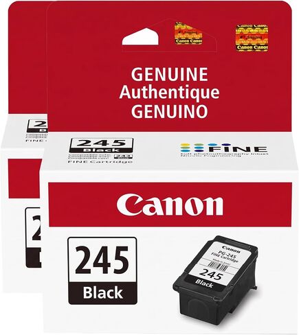 Canon PG-245 Genuine Black Ink Cartridge, Compatible with iP2820, MG2420/2924/2920/3020/2522/2525, MX492, TS3120/302/302a/202/202a/4520/3320 in Kuwait