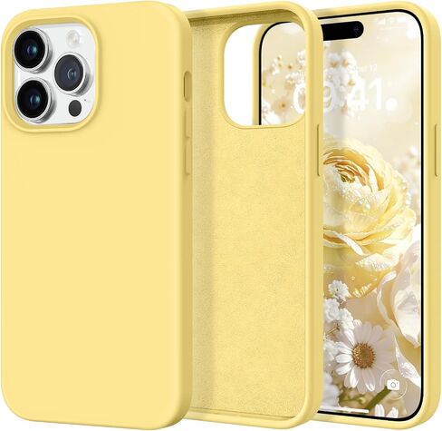 BENTOBEN for iPhone 14 Pro Max Case, Soft Silicone Gel Rubber Bumper Microfiber Lining Hard Back Shockproof Protective Phone Cover for iPhone 14 Pro Max 6.7", Black in Kuwait