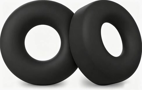 Geiomoo Silicone Earpads for Sony WH-CH520 Headphones, Replacement Ear Cushions Cover (Black) in Kuwait