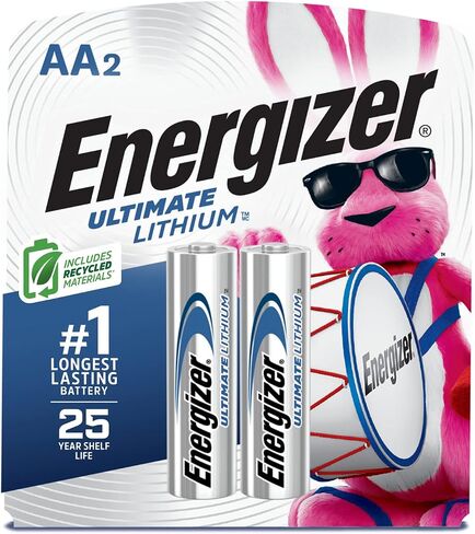 Energizer 100AA Ultimate Lithium Long Lasting Leakproof Batteries in Kuwait