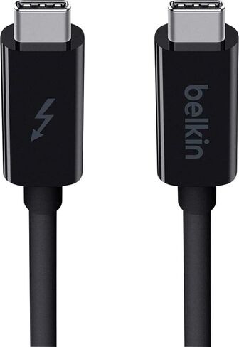 Belkin Thunderbolt 3 Cable, 20Gbps, 1M, Black in Kuwait
