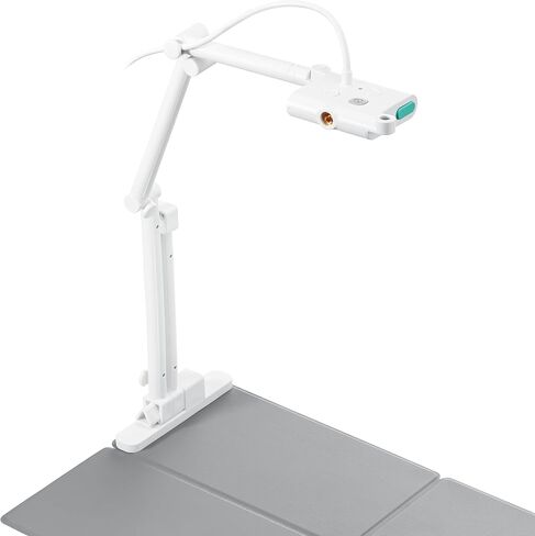 OKIOLABS OKIOCAM T-4K 8MP USB Document Camera for Teachers and Classroom, Online Teaching, Video Calling, Doc Camera for Mac PC Chromebook in Kuwait