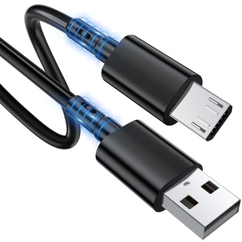 Micro USB Cable for Fire Tablet HD 7 8 10 4th 5th 6th 7th Generation,E-Readers,TV Stick Power Cord Samsung Galaxy Braided Android Phone Charger Fast Charging Cable Mini PC Intel Computer Stick 6 FT in Kuwait