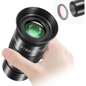 Astromania Fully Multi-Coated 1.25" Ultra-Wide 80 Degree Eyepiece for Telescope - F16mm in Kuwait