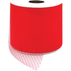 Falk Net Mesh Spool 3" Wide 40 yd, Red in Kuwait
