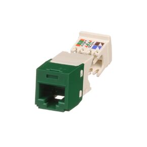 Panduit CJ688TGGR Category-6 8-Wire TG-Style Jack Module, Green in Kuwait