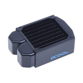 Alphacool NexXxos XT45 مشعاع نحاسي كامل 120، 120 مم × 1، مروحة واحدة، أسود in Kuwait