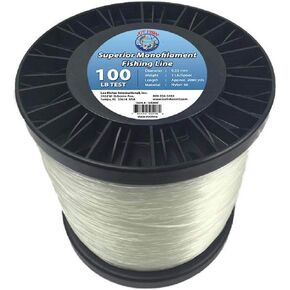 Lee Fisher sports Joy Fish Mono fishing line 100 lb test, 5 lb spool, clear in Kuwait