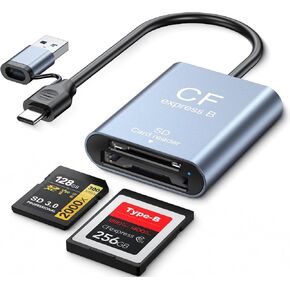 SD Card Reader USB Hub 3.0,8 in 2 Multi Memory Card Reader for SD TF CF XD MS Micro SD Card USB C Card Reader 8 Port for SDXC SDHC CFI Micro SDXC/SDHC MS MMC UHS-I,for Windows/Mac/Linux/Android in Kuwait