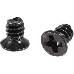uxcell #6-32 x 15/64" Phillips Flat Head Screws Fastener Black for Laptop PC TV Fan Switch 60pcs in Saudi Arabia