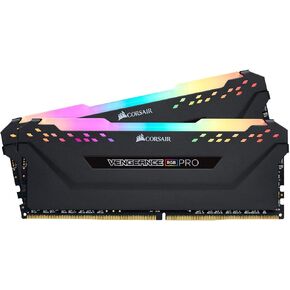 Corsair Vengeance RGB Pro 16GB (2x8GB) DDR4 3600 (PC4-28800) C18 AMD Optimized Memory – Black in Kuwait