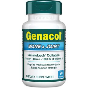 Genacol Collagen and Calcium, Boron, Magnesium & Vitamin D3 for Bone Health Joint Support Supplement Bone & Joint 90 Capsules in Kuwait