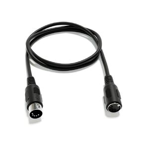 MIDI Extension Audio Cable - 5 Pin DIN - Male to Male/Female [Male to Female | 300 cm - 118.11"] in Kuwait