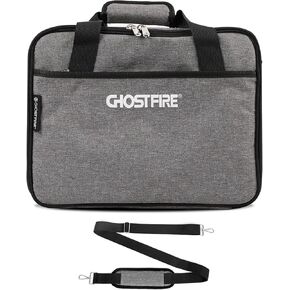 Ghost Fire Guitar Pedal Board Bag Effect Pedalboard Bag Accessory Storage Bag Carry Case 16.9x12.9x4.7in in Kuwait