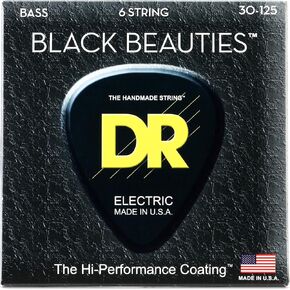 DR Strings BLACK BEAUTIES Bass Guitar Strings (BKB-40) in Kuwait