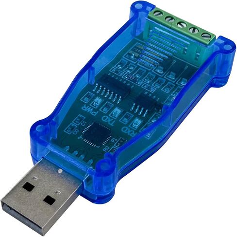 دي اس دي تيك محول SH-U10 USB الى RS485 مع رقاقة CP2102 متوافق مع ويندوز 7 و8 و10 ولينكس وماك او اس in Kuwait