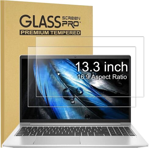 KEANBOLL 2-Pack 13.3" Laptop Screen Protector Tempered Glass for Lenovo Hp Dell Acer Asus Samsung etc 13.3 inch Laptop-(16:9 Aspect),Bubble Free & Ultra Clear & Automatic Adsorption in Kuwait