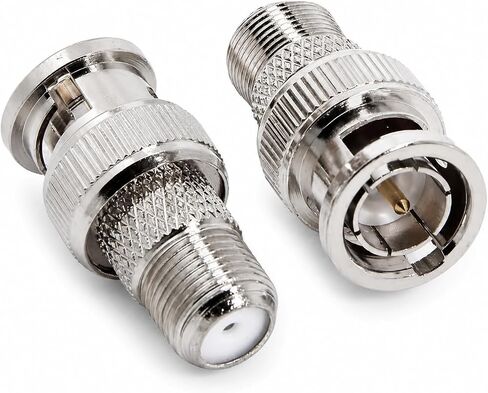 BNC Female to BNC Female Adapter Connector 75ohm 2 Pack in Kuwait