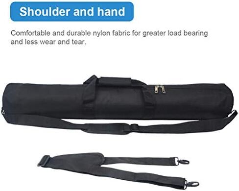 Tripod Carrying Case,Heavy Duty Tripod Bag with Shoulder Straps and Handles, Multifunctional Monopod Case for Music Stand, Lights, Speakers,Microphone Stands,Cameras, Booms (70cm) in Kuwait